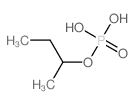Phosphoric acid,mono(1-methylpropyl) ester结构式