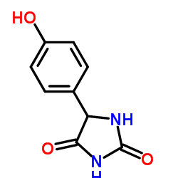 5-对羟基苯基乙内酰脲结构式