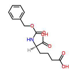 (2R)-2-(phenylmethoxycarbonylamino)hexanedioic acid Structure