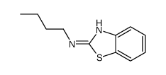 N-丁基-(9ci)-2-氨基苯并噻唑结构式