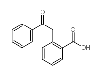 Benzoic acid,2-(2-oxo-2-phenylethyl)-结构式