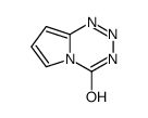 Pyrrolo[2,1-d]-1,2,3,5-tetrazin-4(1H)-one (9CI) Structure