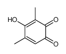 4-hydroxy-3,5-dimethylcyclohexa-3,5-diene-1,2-dione Structure