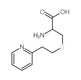 L-Cysteine,S-[2-(2-pyridinyl)ethyl]- Structure