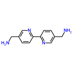 2,2'-Bipyridine-5,5'-diyldimethanamine Structure