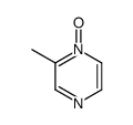2-methylpyrazine 1-oxide结构式
