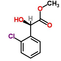 2-氯-D-扁桃酸甲酯结构式