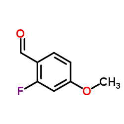 2-Fluoro-4-methoxybenzaldehyde structure