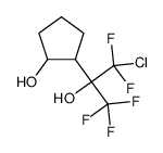 2-(1-chloro-1,1,3,3,3-pentafluoro-2-hydroxypropan-2-yl)cyclopentan-1-ol Structure