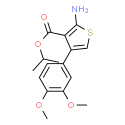2-氨基-4-(3,4-二甲氧基苯基)-噻吩-3-羧酸异丙酯图片