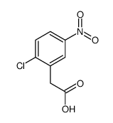 2-(2-氯-5-硝基苯基)乙酸结构式