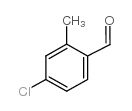 4-氯-2-甲基苯甲醛结构式