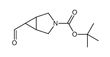 (1R,5S,6r)-6-甲酰基-3-氮杂双环[3.1.0]己烷-3-甲酸叔丁酯结构式