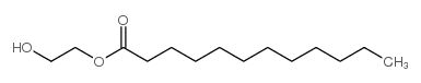 2-hydroxyethyl laurate结构式