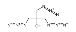 1,3-diazido-2-(azidomethyl)propan-2-ol结构式