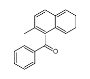 (2-methylnaphthalen-1-yl)(phenyl)methanone结构式