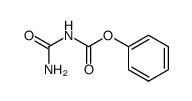 allophanic acid phenyl ester Structure