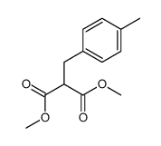 dimethyl 2-[(4-methylphenyl)methyl]propanedioate Structure