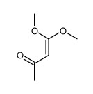 4,4-Dimethoxy-3-buten-2-one Structure