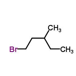 1-Bromo-3-methylpentane Structure