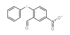 5-硝基-2-(苯硫基)苯甲醛结构式