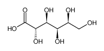 2,3,4,5,6-pentahydroxyhexanoic acid Structure