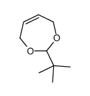 2-tert-butyl-4,7-dihydro-1,3-dioxepine Structure