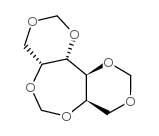 1,3:2,5:4,6-三-o-亚甲基-D-甘露糖醇结构式
