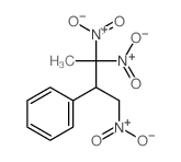 Benzene,[2,2-dinitro-1-(nitromethyl)propyl]-结构式