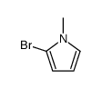2-bromo-1-methylpyrrole Structure