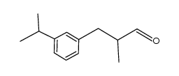 α-methyl-m-isopropylhydroxycinnamaldehyde结构式