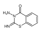 3-amino-2-imino-1,3-benzothiazin-4-one Structure