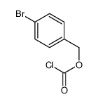p-Bromobenzyl Chloroformate Structure