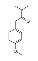 1-(4-甲氧基苯基)-3-甲基丁-2-酮结构式