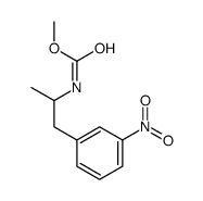 methyl N-[1-(3-nitrophenyl)propan-2-yl]carbamate Structure