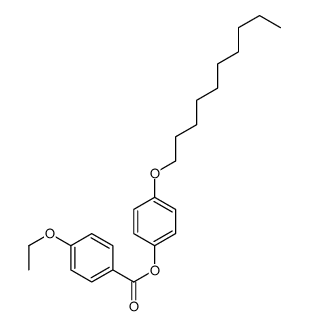 (4-decoxyphenyl) 4-ethoxybenzoate结构式