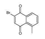 2-bromo-5-methylnaphthalene-1,4-dione Structure