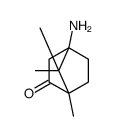4-氨基-1,7,7-三甲基双环[2.2.1]-2-庚酮结构式