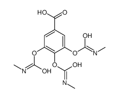 3,4,5-tris(methylcarbamoyloxy)benzoic acid Structure