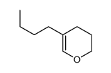 5-butyl-3,4-dihydro-2H-pyran Structure