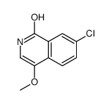 7-Chloro-4-methoxy-1(2H)-isoquinolinone Structure
