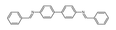 N,N双亚苄基联苯胺结构式