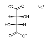 tartaric acid disodium salt Structure