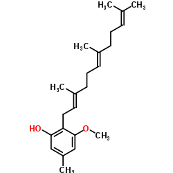 奇果菌素单甲醚结构式