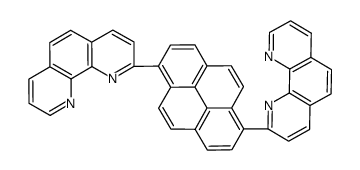 2-[6-(1,10-phenanthrolin-2-yl)pyren-1-yl]-1,10-phenanthroline Structure