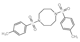 1,5-Diazocine,octahydro-1,5-bis[(4-methylphenyl)sulfonyl]-结构式
