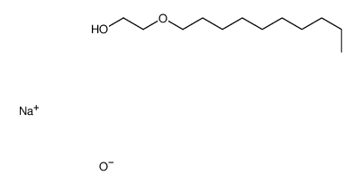 sodium,2-decoxyethanol,dihydrogen phosphate Structure
