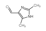 2,5-二甲基-1H-咪唑-4-甲醛结构式