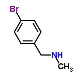4-溴-N-甲基苄胺结构式