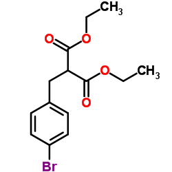 2-(4-溴苄基)丙二酸二乙酯结构式